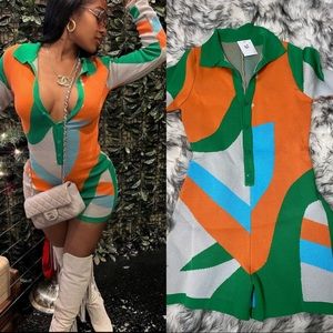 Women’s knit romper